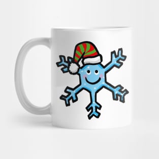 cute blue snowflake Mug